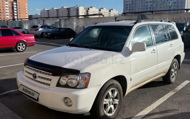 Toyota Highlander 2002 года за 4 000 000 тг. в Астана