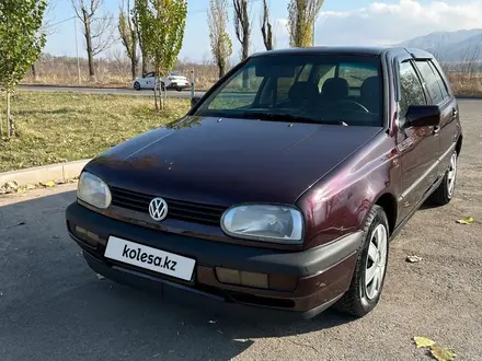 Volkswagen Golf 1994 года за 1 400 000 тг. в Алматы – фото 7