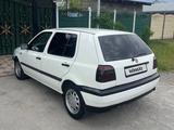 Volkswagen Golf 1993 года за 1 600 000 тг. в Тараз – фото 5