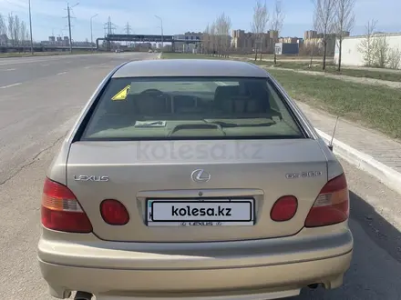Lexus GS 300 1998 года за 4 152 700 тг. в Астана – фото 4
