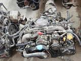 Двигатель (ДВС қозғалтқыш) EJ25 на Subaru за 450 000 тг. в Алматы – фото 2