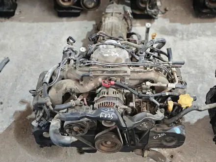 Двигатель (ДВС қозғалтқыш) EJ25 на Subaru за 450 000 тг. в Алматы – фото 7