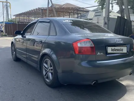Audi A4 2003 года за 3 100 000 тг. в Алматы – фото 4