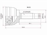 Шрус наружный, граната наружная за 9 400 тг. в Караганда