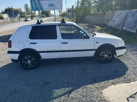 Volkswagen Golf 1992 года за 1 800 000 тг. в Кордай – фото 4