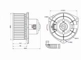 Мотор отопителя салона за 14 450 тг. в Алматы