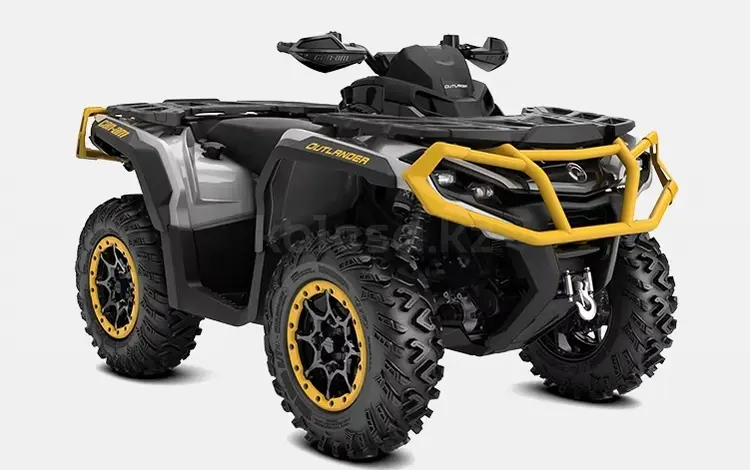 BRP  КВАДРОЦИКЛ CAN-AM OUTLANDER MAX X TP 1000R ЧЕРНО-ЖЕЛТЫЙ 2024 INT 2024 года за 13 990 000 тг. в Костанай