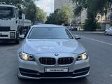 BMW 528 2014 года за 9 850 000 тг. в Алматы