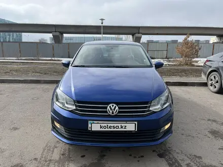 Volkswagen Polo 2019 года за 6 850 000 тг. в Астана – фото 2