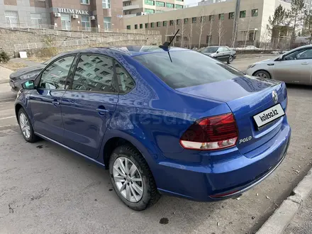 Volkswagen Polo 2019 года за 6 850 000 тг. в Астана – фото 4