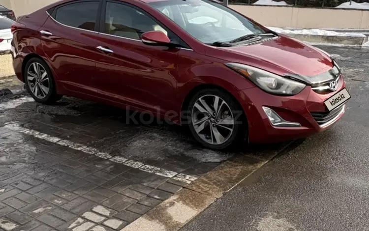 Hyundai Elantra 2015 года за 6 800 000 тг. в Алматы