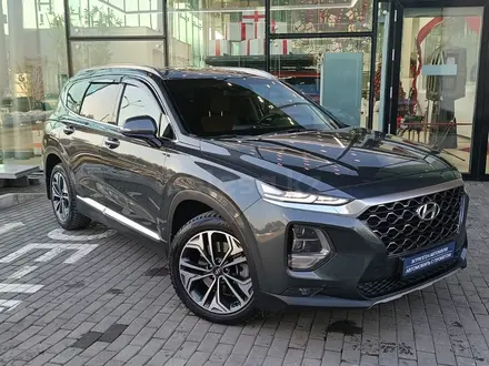 Hyundai Santa Fe 2020 года за 14 390 000 тг. в Алматы – фото 3