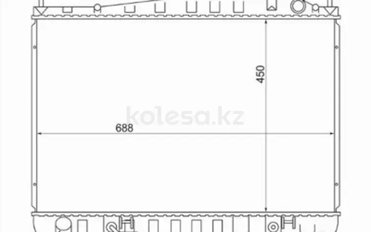 Радиатор за 36 700 тг. в Алматы