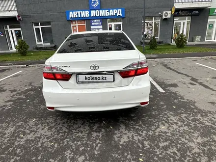 Toyota Camry 2017 года за 12 500 000 тг. в Алматы – фото 5