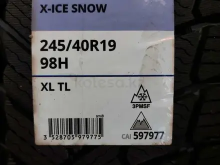 245/40/R19 275/35/R19 Michelin X-ICE SNOW Разной ширины за 880 000 тг. в Алматы – фото 2