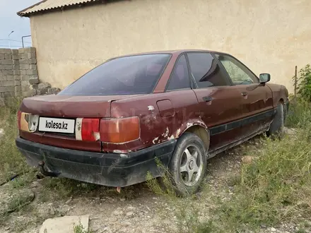 Audi 80 1988 годаүшін300 000 тг. в Туркестан – фото 6