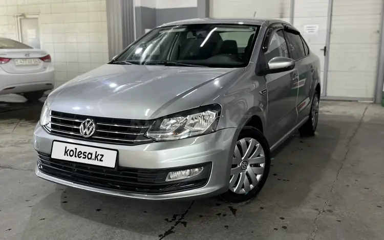 Volkswagen Polo 2018 года за 6 290 000 тг. в Атырау