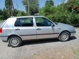 Volkswagen Golf 1994 года за 2 100 000 тг. в Тараз – фото 5