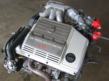 Двигатель 1MZ-FE VVTI Тойота Camry 3.0 АКПП (мотор коробка) за 425 000 тг. в Алматы – фото 15
