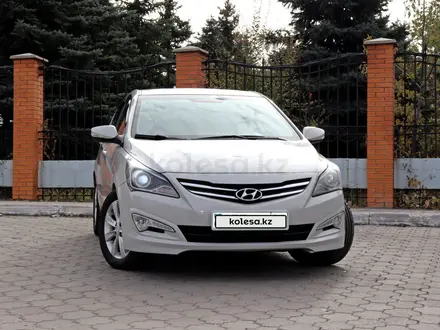 Hyundai Solaris 2015 года за 5 500 000 тг. в Караганда – фото 14