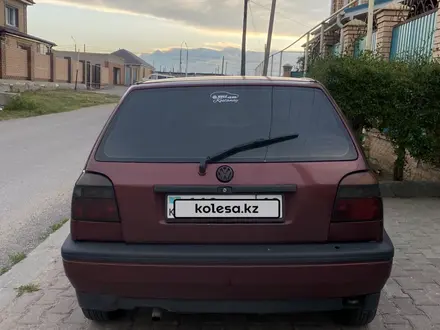 Volkswagen Golf 1993 года за 800 000 тг. в Костанай – фото 2