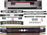 Leopard 5 8 Решетка с крупной сеткой для защиты радиатора за 55 000 тг. в Алматы – фото 3
