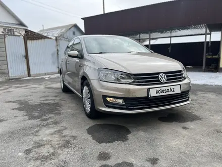 Volkswagen Polo 2019 года за 8 100 000 тг. в Алматы – фото 2