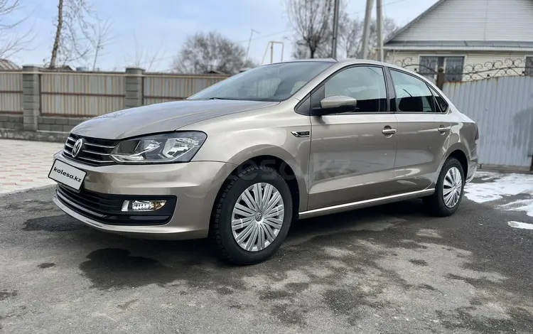 Volkswagen Polo 2019 года за 8 300 000 тг. в Алматы