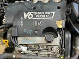 Двигатель K5 2.5л бензин Kia Carnival, Киа Карнивал 1998-2006г.үшін10 000 тг. в Жезказган