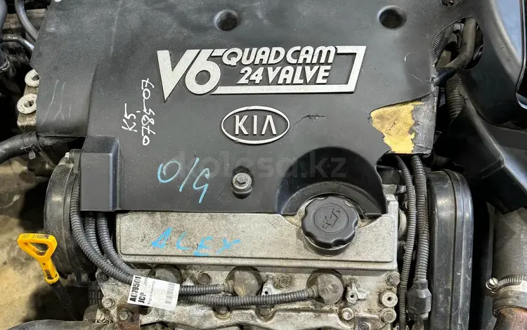 Двигатель K5 2.5л бензин Kia Carnival, Киа Карнивал 1998-2006г. за 10 000 тг. в Жезказган