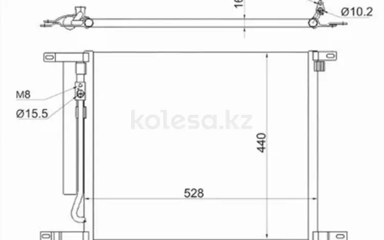 Радиатор кондиционераfor19 750 тг. в Шымкент