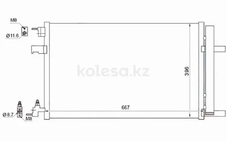 Радиатор кондиционераүшін26 350 тг. в Павлодар