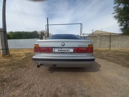 BMW 520 1993 года за 3 000 000 тг. в Тараз – фото 13