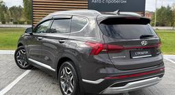 Hyundai Santa Fe 2021 года за 14 750 000 тг. в Петропавловск – фото 3