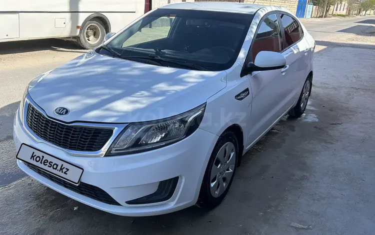 Kia Rio 2013 года за 5 500 000 тг. в Жанаозен