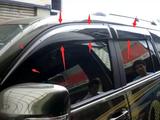 Ветровики (Дефлекторы) для Toyota Land Cruiser Prado FJ150 за 15 000 тг. в Алматы – фото 4