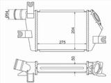 Радиатор интеркулера за 24 350 тг. в Шымкент