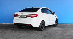 Kia Rio 2013 года за 2 710 800 тг. в Шымкент – фото 3