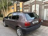 Volkswagen Golf 1993 годаfor1 050 000 тг. в Тараз – фото 2