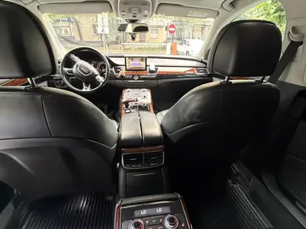 Audi A8 2011 года за 11 000 000 тг. в Алматы – фото 14