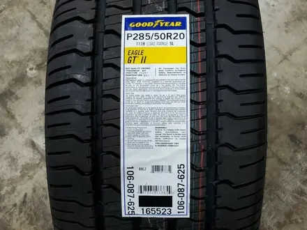 Goodyear Eagle GT II 285/50 R20 111H ЛЕТНИЕ SUV MADE IN USA за 600 000 тг. в Алматы – фото 2