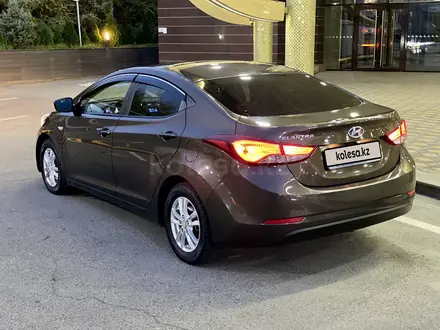 Hyundai Elantra 2014 года за 6 200 000 тг. в Алматы – фото 4