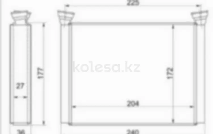 Радиатор отопителя салонаfor11 900 тг. в Алматы