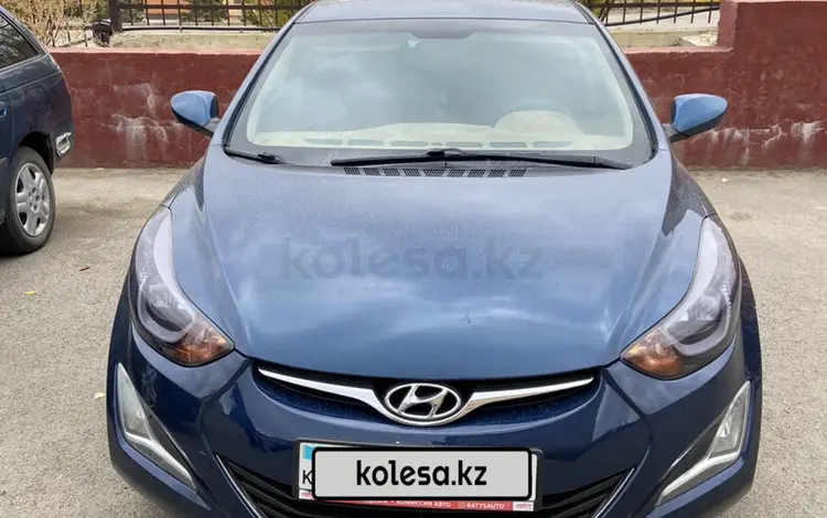 Hyundai Elantra 2015 года за 5 500 000 тг. в Актобе