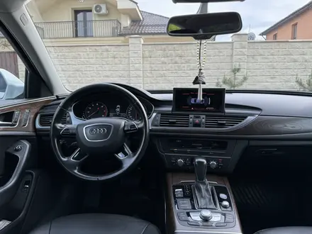 Audi A6 2015 года за 10 000 000 тг. в Алматы – фото 8