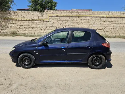 Peugeot 206 2003 года за 1 050 000 тг. в Актау – фото 7