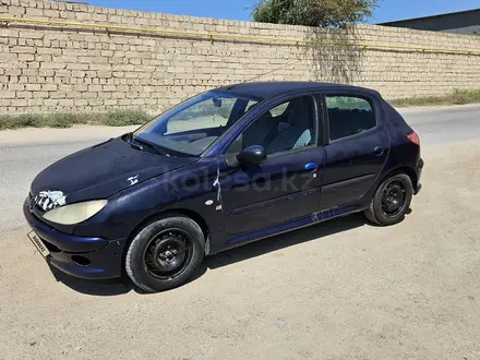 Peugeot 206 2003 года за 1 050 000 тг. в Актау – фото 8