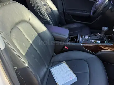 Audi A6 2013 года за 9 500 000 тг. в Алматы – фото 10