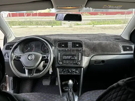 Volkswagen Polo 2016 года за 5 450 000 тг. в Актобе – фото 9