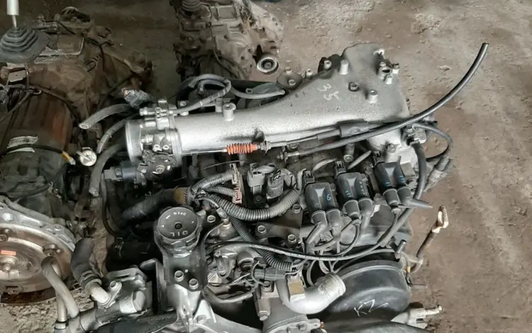 Контрактный двигатель Mitsubishi 3.5 Паджеро 6G74 с гарантией! за 400 480 тг. в Астана